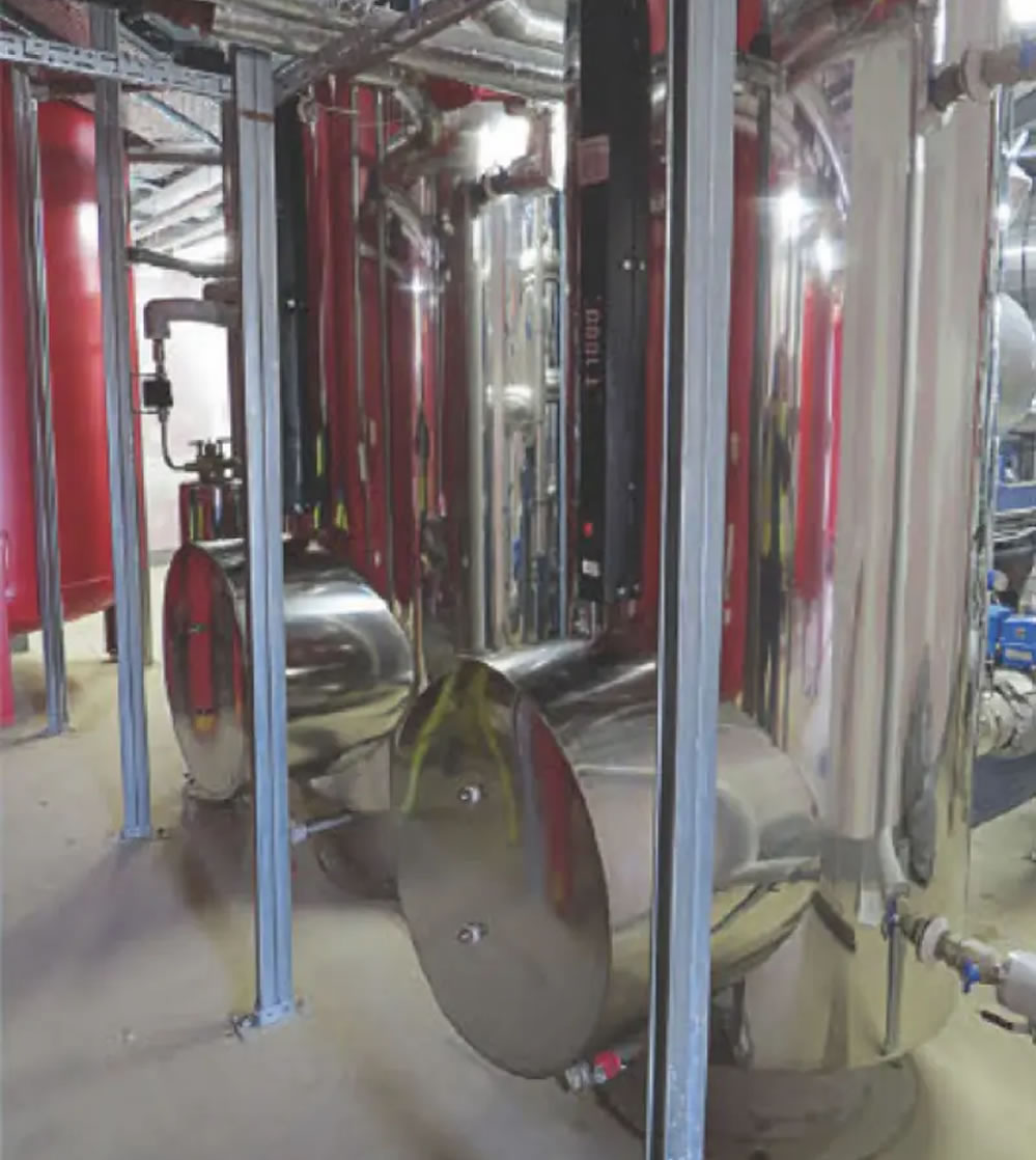 Industrial CWS, LTHW, MTHW and steam